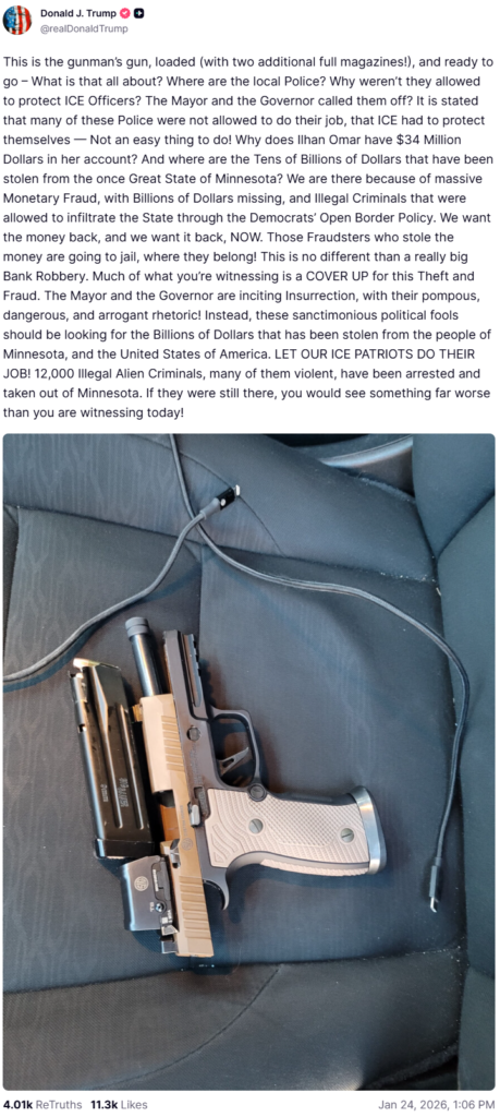 Donald J. Trump/Truth Social