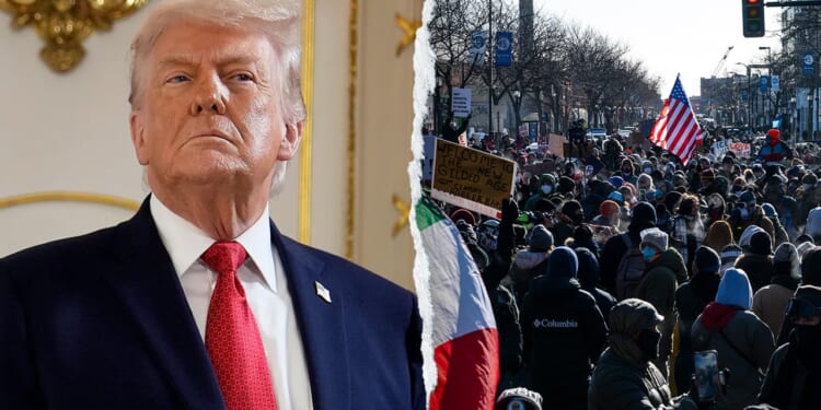 Trump ‘ask us’ doctrine explained as protests rage in far left states