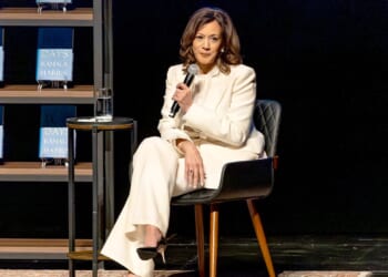 Kamala Harris urges 'guardrails' on Trump at Richmond book tour event
