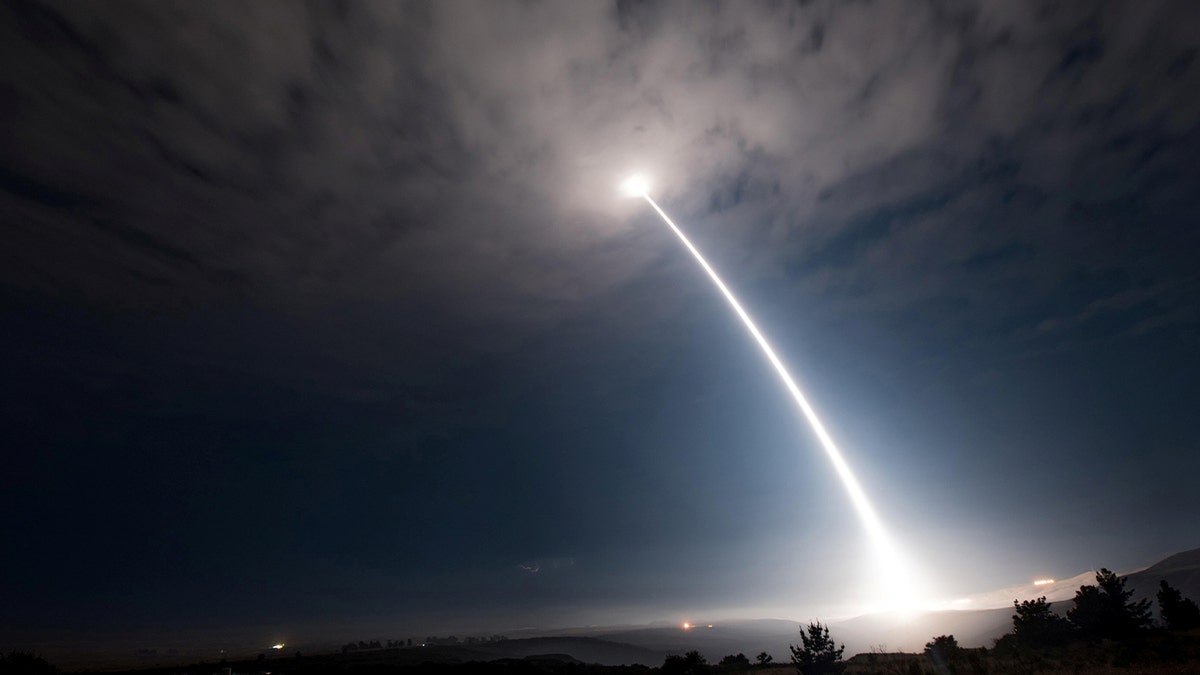An unarmed Minuteman III intercontinental ballistic missile launches during an operational test at 2:10 a.m. Pacific Daylight Time at Vandenberg Air Force Base, California, U.S., August 2, 2017.