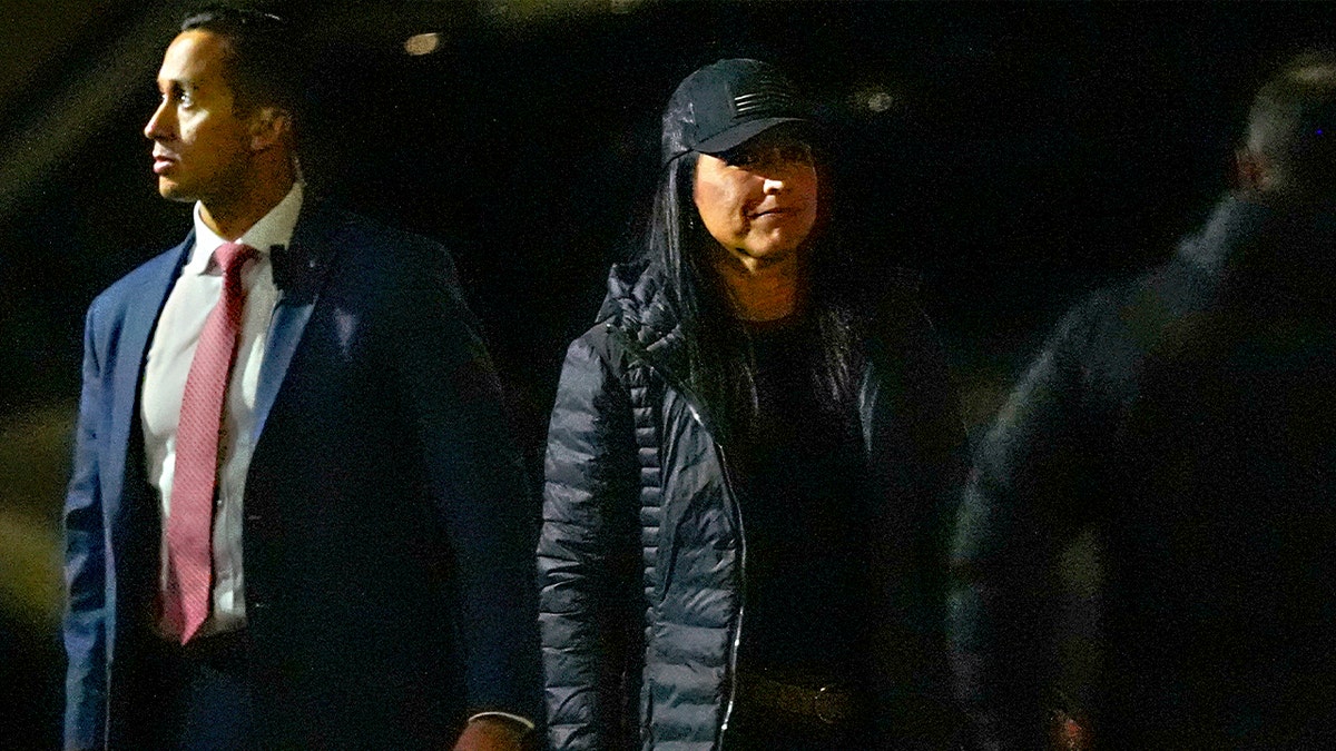 Tulsi Gabbard at the raid in Fulton County, Georgia