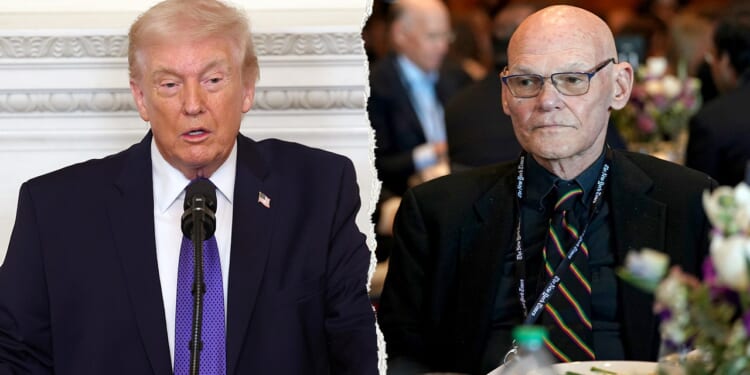 James Carville launches profane attack on Trump ahead of State of the Union