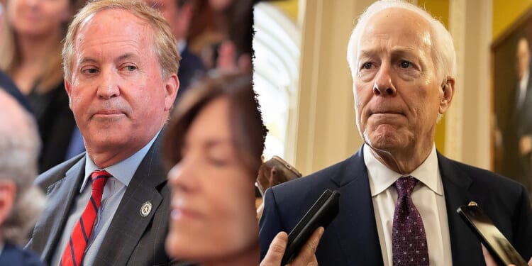 Paxton says he'll win against Cornyn in Texas Senate primary without Trump endorsement