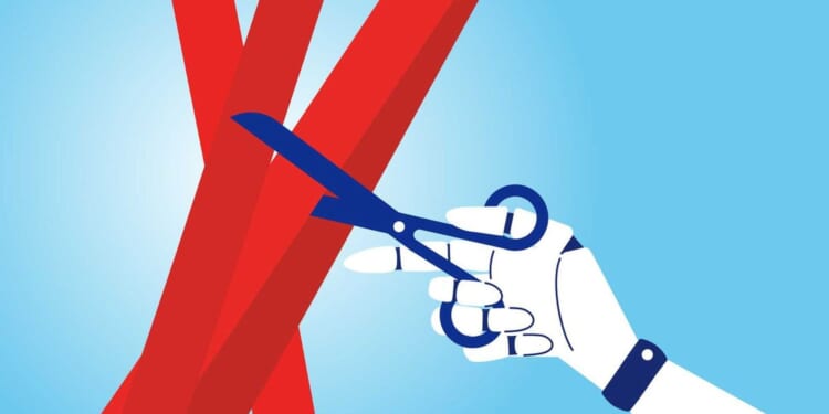 Washington’s red tape machine finally met some sharp scissors