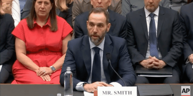 Dems Silent After New Revelations About Jack Smith’s Spying Ops On Political Enemies