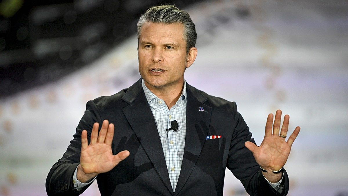 War Secretary Pete Hegseth