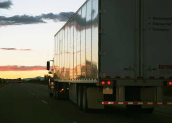 18-wheeler speeding the wrong direction on highway was driven by — you guessed it