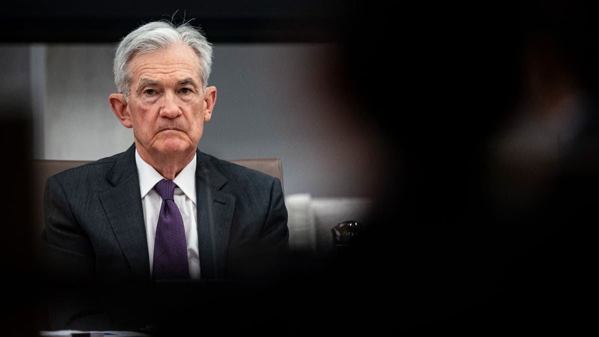 Jerome Powell, chairman of the US Federal Reserve, listens during an FOMC meeting.
