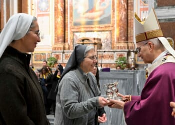 Pope Leo XIV: Freedom is fulfilled by saying yes to God