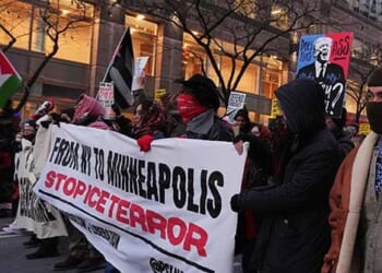 'ICE Out' Protest Funded by China-Linked Billionaire Donor