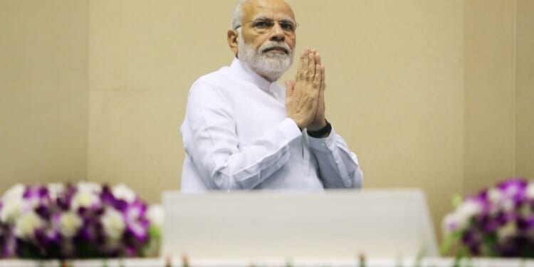 Indian prime minister Narendra Modi.
