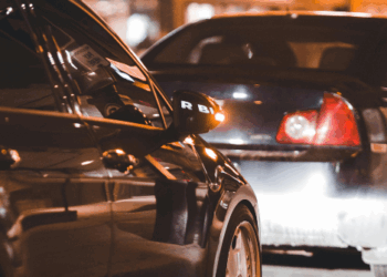 Man in California Nearly Loses His Pants as He Hangs On to Moving Car