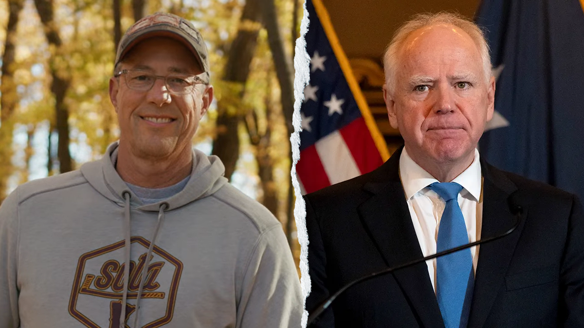 Patrick Knight and Tim Walz