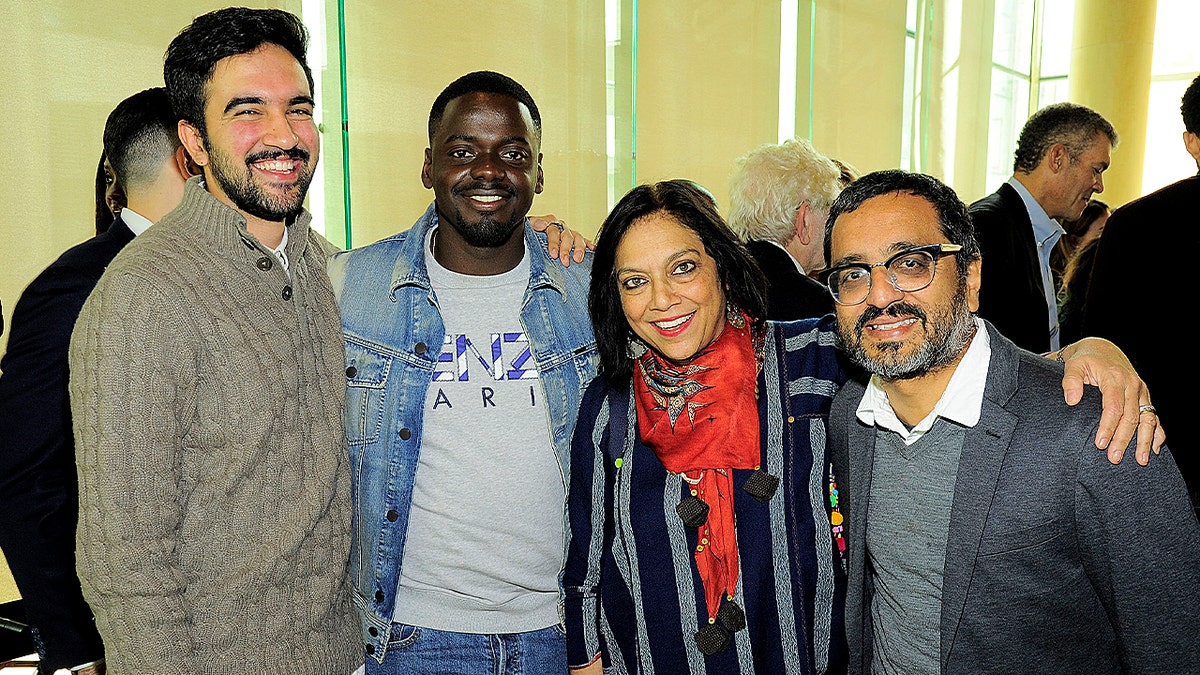 Zohran Mamdani, Daniel Kaluuya, Shimit Amin and Mira Nair