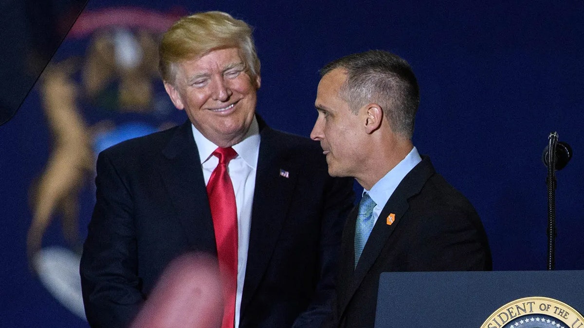 Donald Trump and Corey Lewandowski