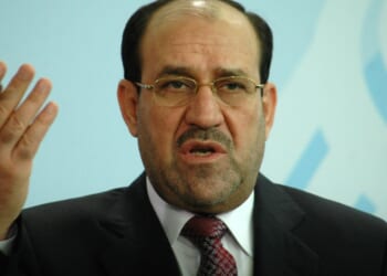Iraqi prime minister Nuri al-Maliki in Germany.