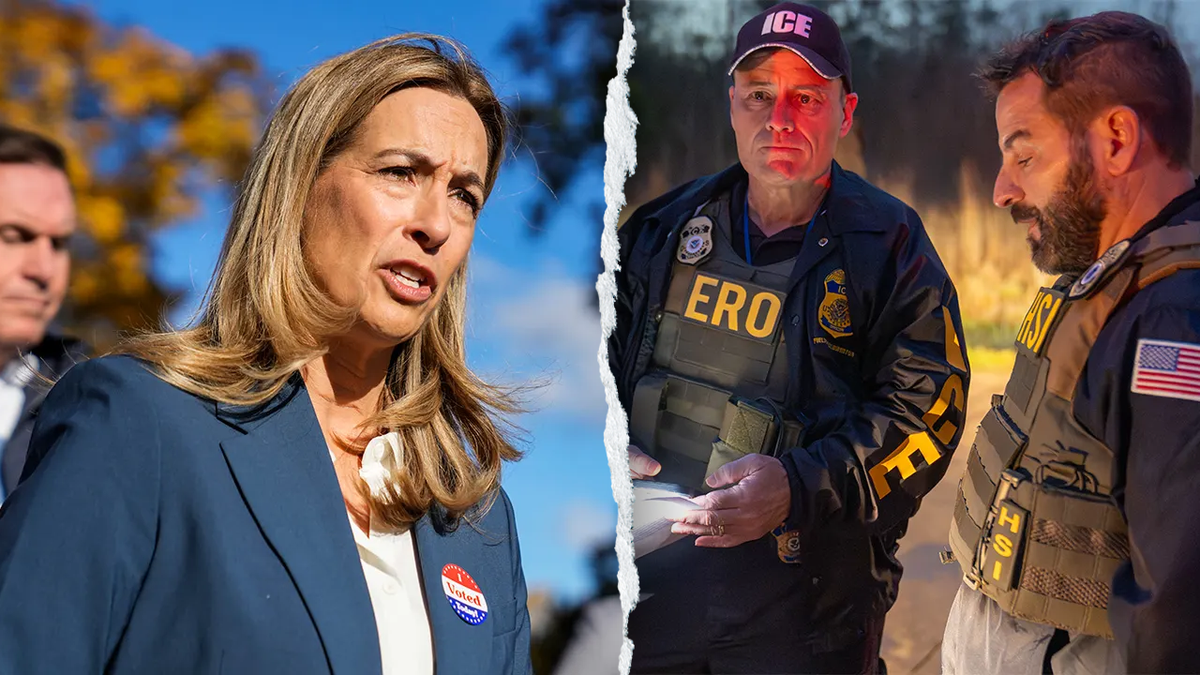 Mikie Sherrill aside from ICE agents