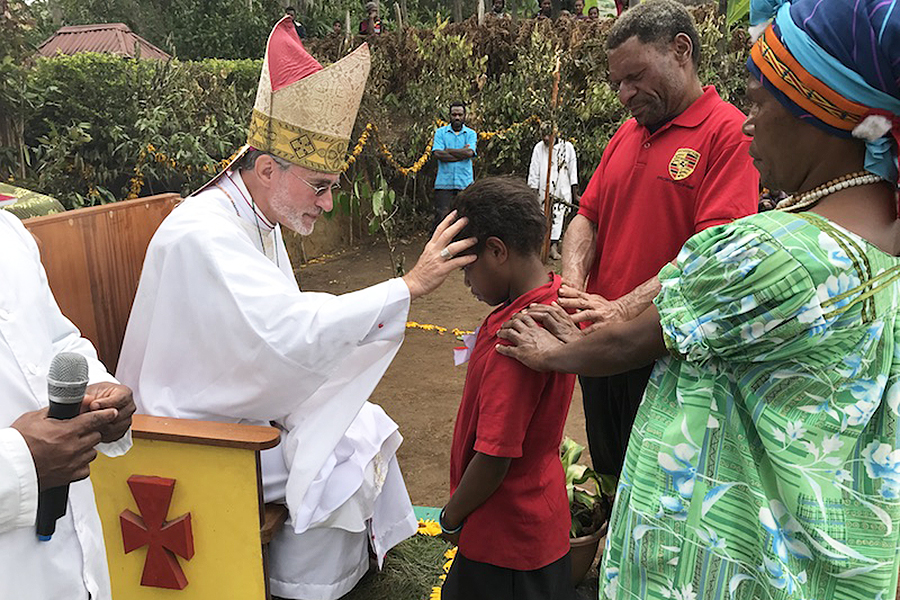 Bishop Donald Lippert of Mendi in Papua New Guinea. | Credit: Photo courtesy of the Diocese of Mendi