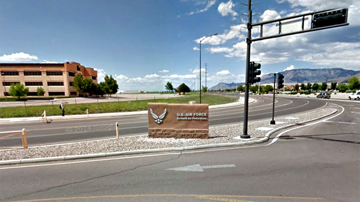 Kirtland Air Force Base sign