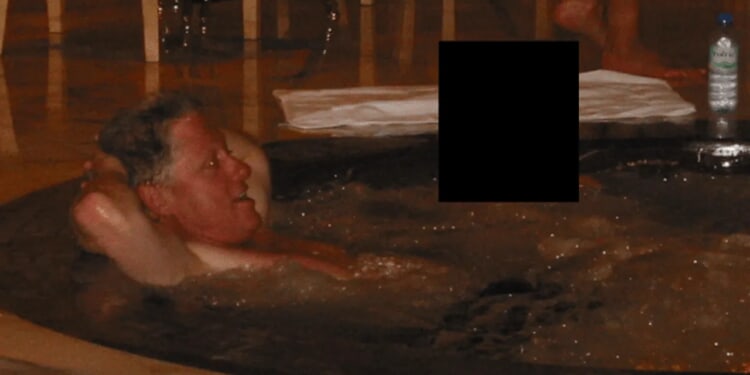 Bill Clinton tells House hot tub, pool images with unidentified female were taken in Brunei