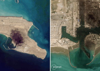 Satellite images show Iranian sites before and after US-Israeli airstrike damage