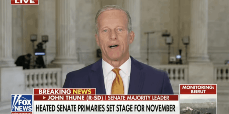 Thune And GOP Establishment Fight Harder For Worthless Cornyn Than SAVE Act