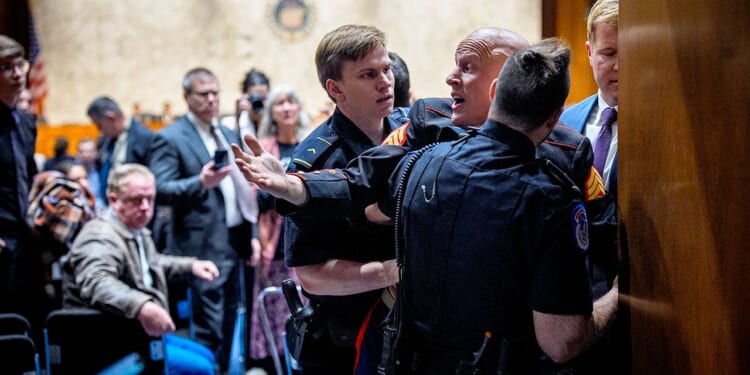 Marine vet Brian McGinnis vows to stay in Senate race after viral Sheehy clash