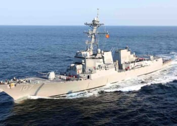 Trump, Wright signal possible Navy escorts in Strait of Hormuz; none underway