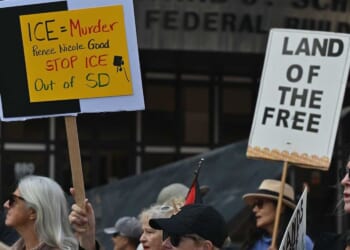 55-year-old protester who slapped the mask off ICE officer receives stunning sentence