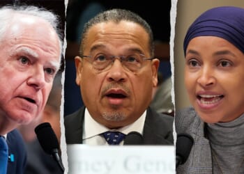 Tim Walz, Keith Ellison refuse to answer fraud questions after hearing