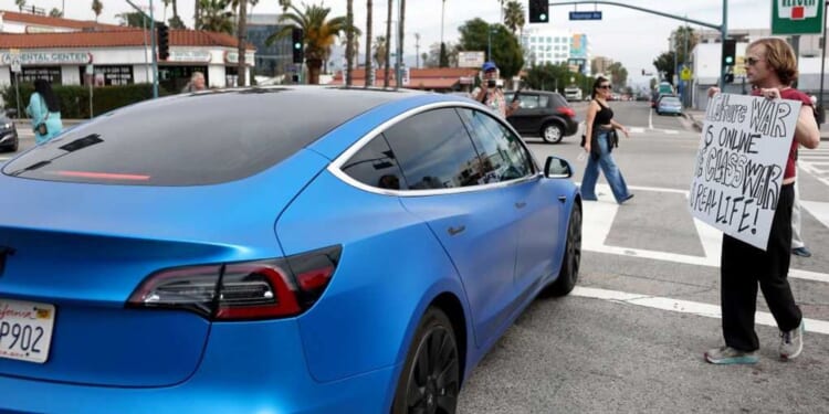 Unhinged Minnesota DHS employee gets off easy after vandalizing Teslas