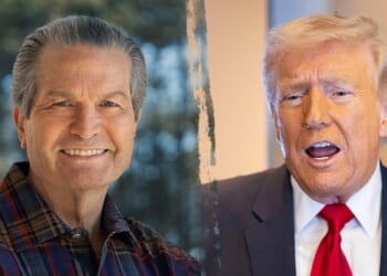 GOP candidate vowing to be Trump’s 'favorite' has history bankrolling Trump's rivals