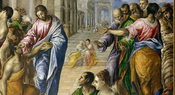 “The blind man is the human race” – Catholic World Report