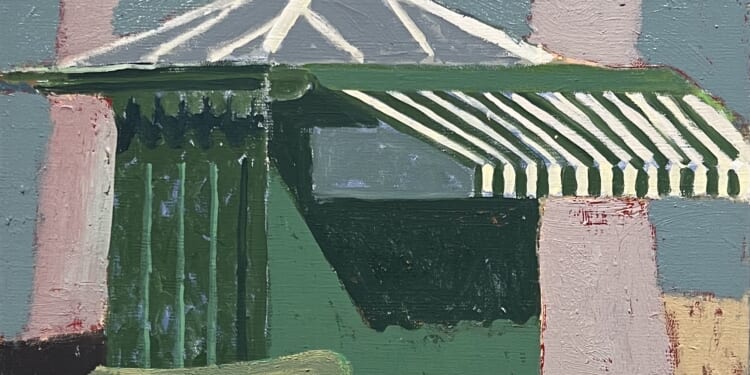 “A Parisian pilgrim,” by David Platzer