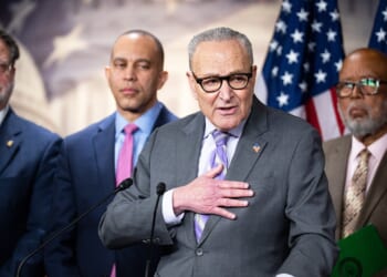 Chuck Schumer slams Pentagon spending while pushing ACA subsidies