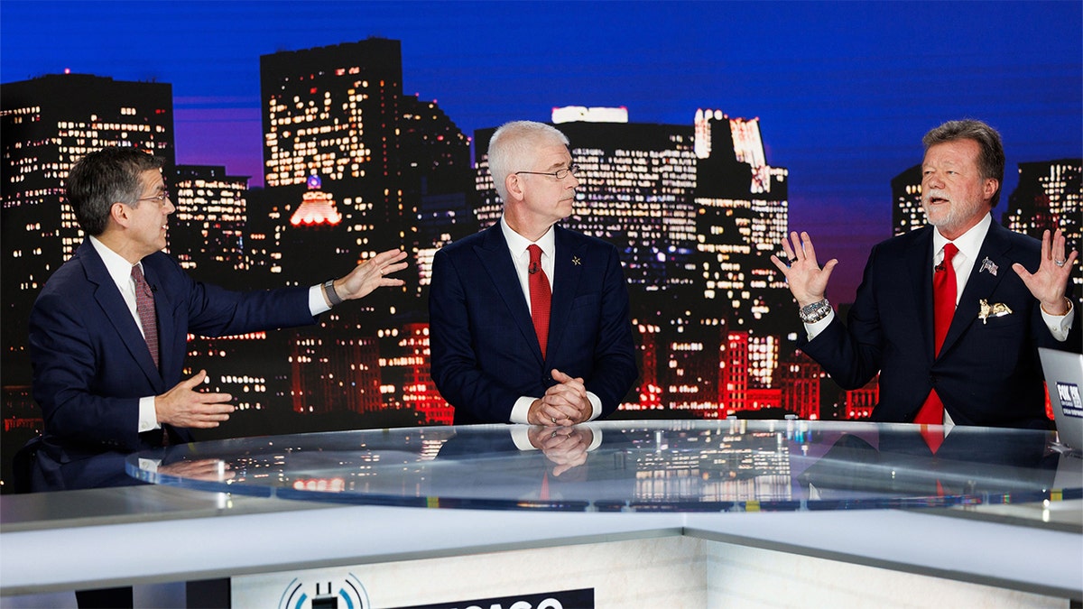 From left, Ted Dabrowski, James Mendrick and Rick Heidner