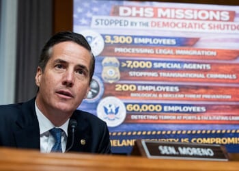 Sen. Bernie Moreno calls Democratic colleagues disgusting over DHS shutdown