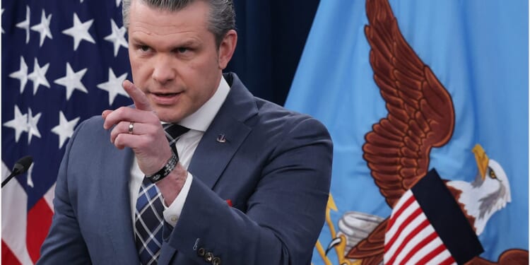 ‘We’ve Decided To Share the Ocean With Iran. We’ve Given Them the Bottom Half’: United States Has Sunk More Than 120 Islamic Republic Ships, Hegseth Says