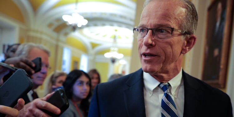 Thune accuses Dems of 'running scared' from their base as shutdown rages on