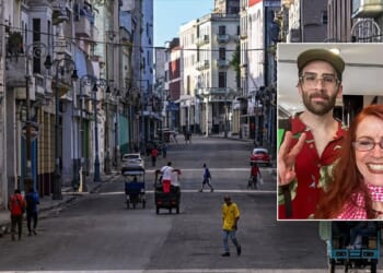 Activists protest Cuba sanctions while staying in luxury amid power outages