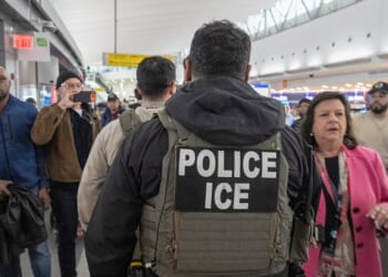 Trump says ICE agents helping at airports should not wear masks during operations