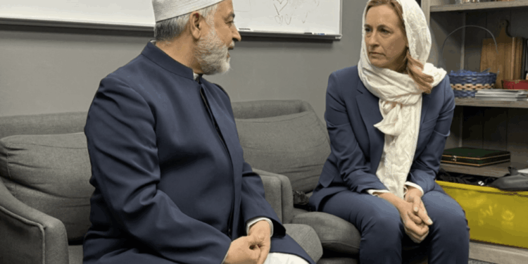 'Moderate' Mikie Sherrill Attends Ramadan Services With Imam Who Faced Deportation Proceedings Over Alleged Ties to Hamas and Calls for 'New Intifada'