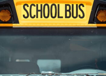 Video: Couple of school workers apparently can't wait to get a room and opt for school bus instead