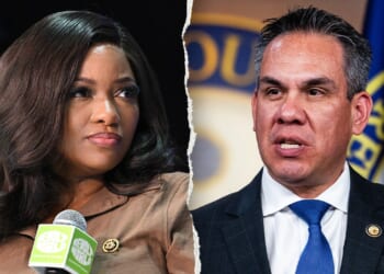 Rep. Pete Aguilar pushes back on probe into Crockett's fugitive hire