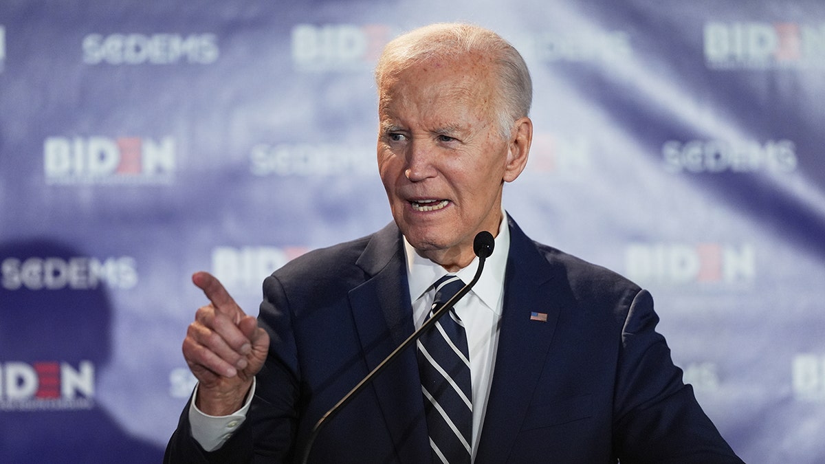 Biden pointing
