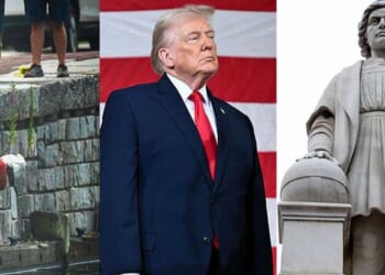 'Monuments matter': Christopher Columbus statue standing tall once again even after radicals did their worst