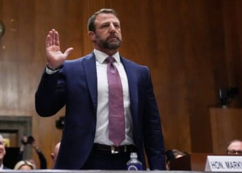 Sen. Markwayne Mullin sworn in as new DHS secretary, replacing Noem