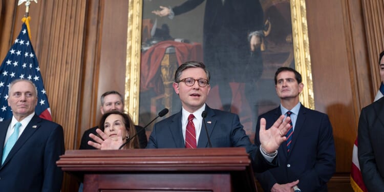 Speaker Mike Johnson outlines 3-point plan for AI: 'America will win the race'