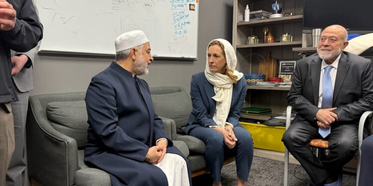 Gov. Mikie Sherrill visits mosque led by imam with alleged Hamas ties