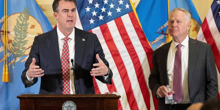 Oklahoma Gov Stitt announces replacement for Markwayne Mullin in US Senate